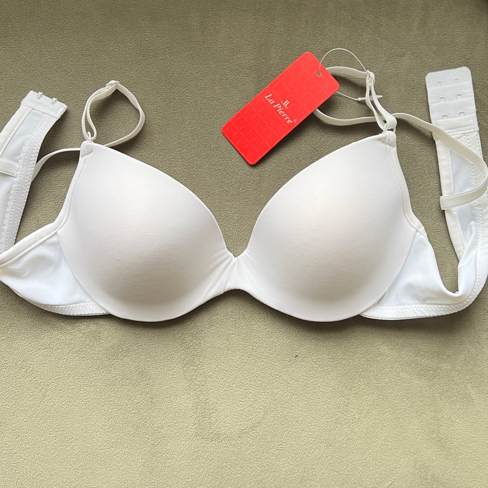 La Pierre New with tags White Bra